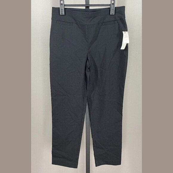 Talbots Pants - NEW Talbots Pants Womens 4 black slimming straight ankle classic